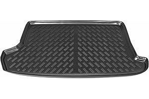 ‎ELMASLINE ELMASLINE 3D Kofferraumwanne für VW T-ROC 2017-2025 | Antirutsch mit hohem 5cm Rand (oberer Ladeboden) | Passt Nicht in Cabrio