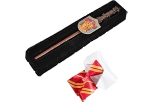 Ciao Harry Potter kit de déguisement (Baguette Magique 30cm, Cravate et Emblème Gryffondor Gryffindor) in giftbox, Marron