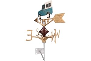 AB Tools Landrover Defender Weather Vane Vain Wall Mount Gold House Roof Cast Iron