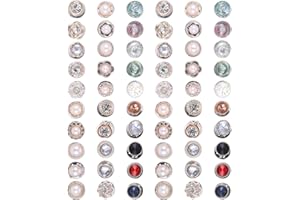 CHANRAINGYEE Broschen für Kleidung Brosche Ausschnitt Verkleinern Anstecker Pin Nstecker Knöpfe Anstecknadel Knöpfe Ohne Nähen Ausschnitt Verkleinern Clip Pins Anstecker Buttons