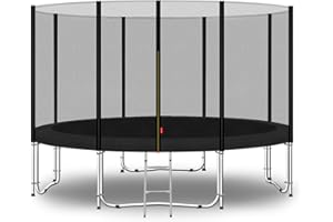 Baunsal® Trampolin Outdoor Ø 183 244 275 305 335 366 396 427 457 487 cm (EXD) als Komplettset Kindertrampolin - Gartentrampolin Spielzeug für Kinder