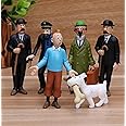SAMANIS The Adventures of Tintin Action Figure Toy, 4-9cm (Multicolour) - 6 Pieces Set