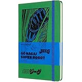 Moleskine, Taccuino in Edizione Limitata Super Robot Jeeg Robot, Layout a Righe e Copertina Rigida, Formato Grande 13x21 cm, 