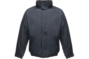 Regatta Dover Waterproof Concealed Hooded Fleece Lined Bomber Jacket Jackets Waterproof Insulated, Hombre, Navy/Navy, M