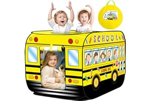 Britik Toys for 3-8 Year Old Kids: Truck Play Tent Pop Up Playhouse Toys for Kids Gifts for 3 4 5 6 7 8 Year Old Boys Girls Toy Presents Foldable Play Tent Set Outdoor Indoor Garden Childrens Toy