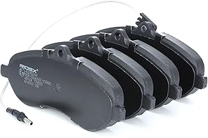 RIDEX 402B0244 Juego de pastillas de freno para FIAT Scudo (270_, 272_) Eje delantero