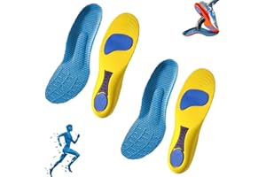 EHOTER Norelie Comfy Sole Insoles, Comfysole Insoles Norelie for Bunions, Norelie Comfy Sole Insoles for Bunions, Norelie Orthopaedic Insoles for Men and Women (10.5-11.5/11.02",Yellow 2 Pair)
