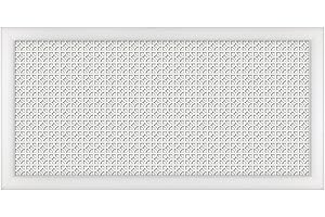 HEXIM Cubreradiadores MDF & HDF - Cubreradiadores decorativos en diferentes tamaños y diseños - (Panel frontal Susanna Blanco - 120x60cm)