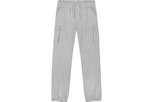 CityComfort Pantalon Cargo Garçon avec 4 Poches, Jogging Confortable et Stylé - Cadeau Enfant ou Ado