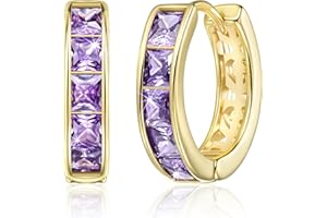 Linawe Pendientes de aro pequeños, piercing en forma de anillo helicoidal, joyas sin níquel para mujer, minipendientes de aro dorados, oro rosa y plata