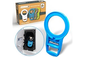 MANUFAKTUR3D MaJoCompTec® Tankdeckel Sicherung I Tanksicherung für AdBlue Tankverschluss Deckel I Zubehör Kastenwagen Wohnmobil (für Citroen Jumper, Blau)