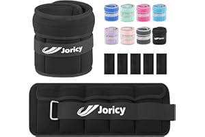 JORICY Peso Caviglia, Pesi per Caviglie, Pesi Regolabili da 2 3 4 5 6 7 8 10 kg 1 Paio Cavigliere Pesi per Fitness, Jogging, Esercizio Fisico, Passeggiate, Ginnastica, Aerobica, Palestra