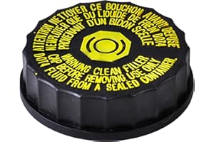 XICIKI Bremsflüssigkeitsbehälter Deckel, Tankdeckel Staubdichte Schutzhülle, Ölbehälter Tank Staubschutz für 206 207 307 308 408 508 C2 C5 1613328880