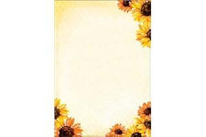 SIGEL DP129 Writing paper "Field of Sun", A4, 90 gsm, 50 sheets