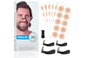 DASPEED Cerotti Nasali Magnetici, Dilatatore Nasale Magnetico, Cerotto Nasale Magnetico per Migliorare la Respirazione e la Qualità del Sonno, Comode, Facili da Usare, Ideali per Casa