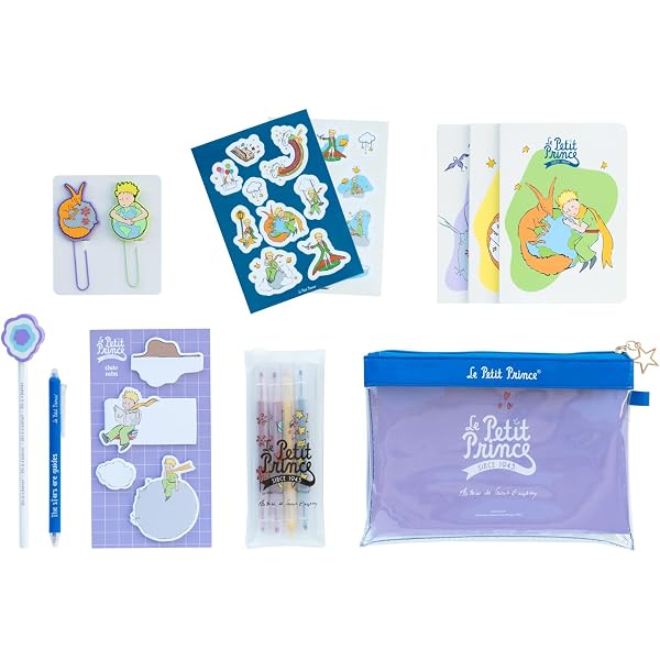 „Der Kleine Prinz“-Geldbörse Für Buchliebhaber – Vegane Ledertasche Als Make-up-Tasche Oder Clutch