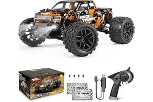 HAIBOXING Ferngesteuertes Auto 4WD RC Auto 36 km/h Hochgeschwindigkeits 1/18 Monstertruck 2.4GHz All Terrain Wasserdicht Rennauto Geländewagen, Crawler Spielzeug Geschenk für Kinder Erwachsene