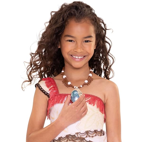 Set Accessoires Princesse Océan – Couronne, Collier Coquillage Et Pince Cheveux – Style Vaiana