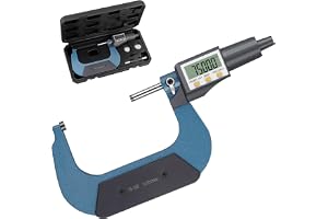 AUTOUTLET Digital utvändig mikrometer 75-100 mm LCD Hög noggrannhet Digital mikrometer Mätverktyg för längdmätning av objektg