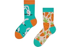 Dedoles Socken Unisex Damen Herren & Kinder Baumwolle viele lustige Designs Fussball Fahrrad Pferde Pflanzen Feuerwehr Geschenk links rechts verschieden