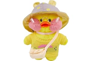 Tittaty Disfraz de Pato de Navidad, Juguete de Peluche de Pato, Juguete de Peluche de Navidad, muñeco de Juguete de Dibujos Animados