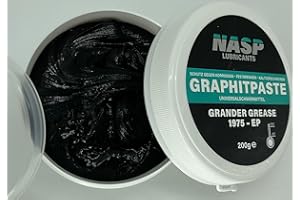 NASP® Graphitpaste Grafit Rostschutz Montagepaste Allzweckpaste Grander Grease - Made in Germany - 200gr (200)