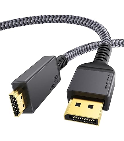 Câble DisplayPort Vers HDMI 4K 60Hz Actif – DP 1.2 To HDMI 2.0, HDR, Pour Multi-écrans