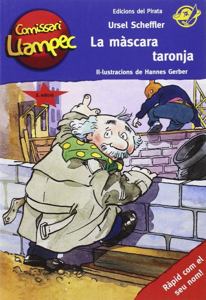 La màscara taronja: Llibre infantil de detectius per a nens de 8 anys amb enigmes per resoldre anant davant del mirall! Llibre per nens en català: 2
