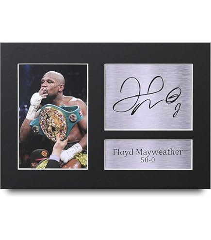 HWC Trading Manny Pacquiao Gift Signed A4 Printed Autograph