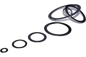 DIZA Passscheibe 35x45x0,2 DIN 988 Stahl blank 10 Stück Ausgleichsscheibe Distanzscheibe flache Unterlegscheibe