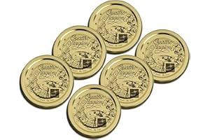 EMILJA Quattro Stagionie Metall - Ersatzdeckel 86mm - 6 Stück -