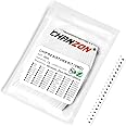 Chanzon 1200pcs 0805 SMD Resistor Kit 0-10M Ω ohm 60 Values 1/8W 0.125W ±1% Tolerance Thick Film 0-10MR SMT Chip Resistors Rohs Certificated