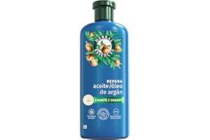 Herbal Essences Champú Reparador Aceite Argán, 350 ml Pelo Dañado, Hidratación Intensa, De Origen Natural*, Sin Siliconas *Ingredientes De La Fórmula