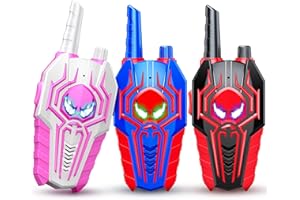 Toyokid Jouet Enfant 3 4 5 6 7 8 9 10 Ans Garcon Fille, Talkie Walkie Enfants Cadeau Garcon Fille 3-10 Ans Toki Walki Jeux d'extérieur Enfant 3-12 Ans Cadeau Anniversaire Enfants Invites