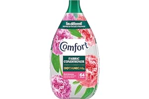 Comfort Botanical First Blooms Fabric Conditioner softener with CrystalFresh transparent formula blooms in freshness, inspired by nature 960 ml (64 washes)