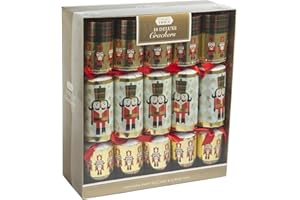 GENERIC Deluxe Christmas Crackers with Unique Designs and Festive Surprises 10 x 14” | Harmless Holiday Party Essentials for Family Gatherings, Fun Presents, and Celebrations (TOY FACTORY)