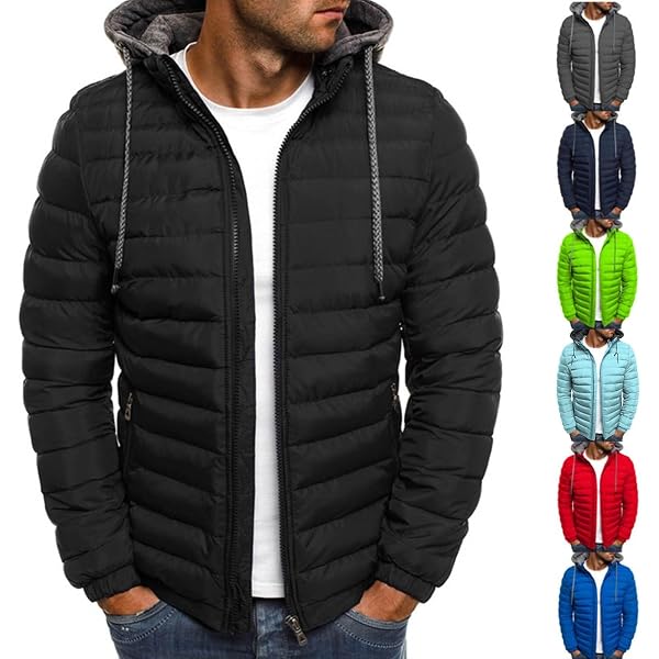 Doudoune Atlas For Men - Déperlante Et Chaude - Taille M à 5XL - Polyester - Lavable Machine