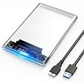 Furalis 2.5" SATA HDD/SSD Harici Disk Kutusu - USB 3.0 Micro-B 5Gbps&rsquo;e Kadar Hız - 4TB&rsquo;a Kadar Destek - Windows/Mac/Linux Uyu