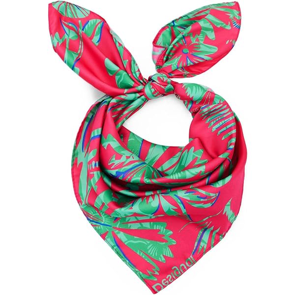 Produktbild von Desigual Damen Accessoire Set - Square Schal Mit Graffiti Design