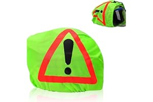 Lithyc Warndreieck Motorrad - Warndreieck Motorrad Helm Erste Hilfe - Warndreieck FüR Motorrad - Geeignet FüR Motorradhelme, Unfallstellen, Gefahrenbereichsschilder (Grün)