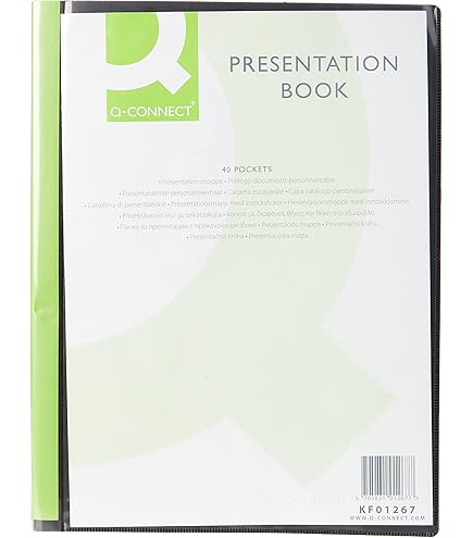 Rexel Nyrex Slimview Display Book A4 | Acco10005BK | Display Books - View #9