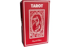 Vieux Monde Express Keyword Tarot | Classic Tarot Design with Helpful Keywords | Full Size Tarot Cards
