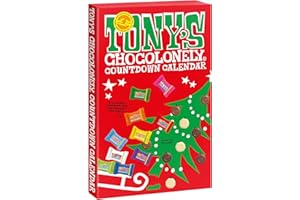 ARI & DEB Countdown to Christmas with Tony's Chocolonely Big Tiny Christmas Advent Calendar 2021 (225g)