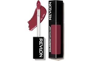 Revlon ColorStay Satin Ink Liquid Lipstick, Longwear Rich Lip Colors, Formulated with Black Currant Seed Oil, 005 Silky Sienna .