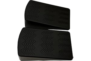 qibylift quat Wedge Block Pairs, YOGA Pilates Block Slant Board Calf Stretcher, Exercise Ramps for Weightlifting, Squat Wedges, Home Gym, Weight Lifting & Yoga