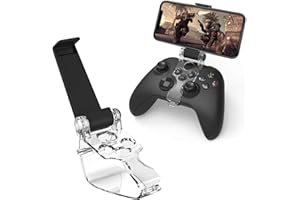 Newseego Xbox Series X/S Controller Phone Mount Clip, Soporte Plegable para Controlador Soporte para Teléfono Móvil para Juegos de Controller Clip de Montaje de Juegos Móviles para Xbox Series X/S