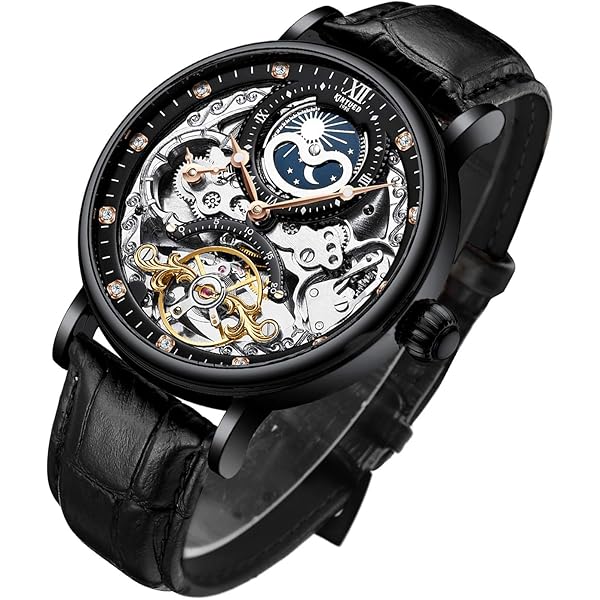 Armitron Reloj automático de pulsera con esfera esquelética para hombre, 20/5330