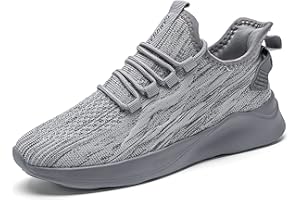 QIJGS Mens Trainers Running Walking Shoes Tennis Jogging Gym Fitness Sneakers