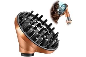 MOUPAA Dyfuzor do urządzenia Dyson Airwrap HS05 HS03 HS01, nakładka do suszarki do włosów, wymienna końcówka do Airwrap Styler, złoty