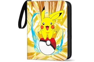 CIOVOU Sammelalbum für Karten, 50 Seiten 400 Karten Kapazität Sammelkarten Album Sammelmappe Karten Ordner Heft, Tragbarer wasserdichter Kartenhalter Card Collection Sammelheft, Geschenk für Kinder,251